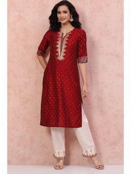 Rangriti - Red Printed Kurta