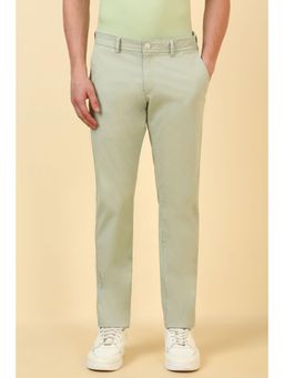 Allen Solly - Men Beige Solid Casual Trouser