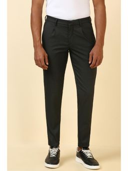 Allen Solly - Men Grey Solid Casual Trouser