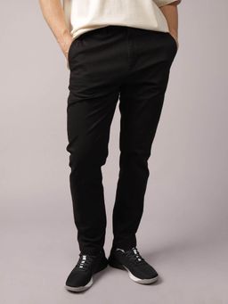 American Eagle - Men Black Flex Original Straight Lived-In Chinos
