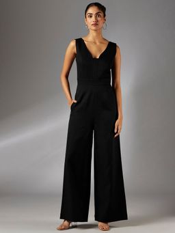 Notch Above - Black Raya Jumpsuit