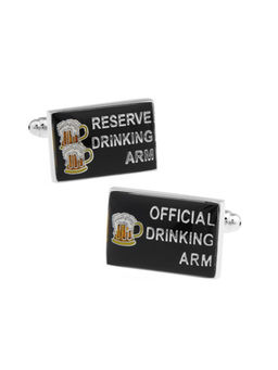 The Tie Hub - Drinking Arm Cufflinks