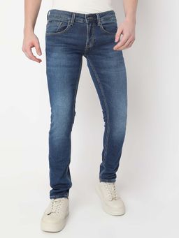 Spykar - Men Blue Solid Jeans