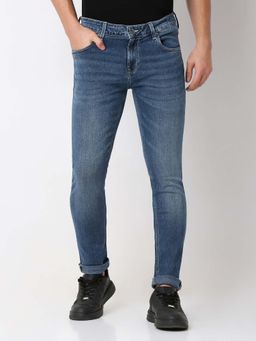Spykar - Men Blue Solid Jeans