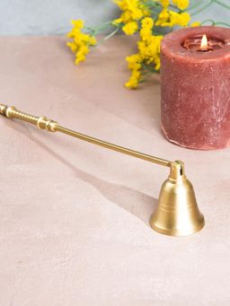 Fabindia - Gold Serenity Metal Candle Snuffer