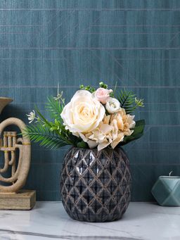 Tayhaa - Black Diamond Prism Engraved Planter