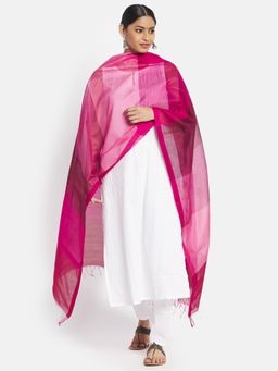 Fabindia - Cotton Silk Solid Dupatta