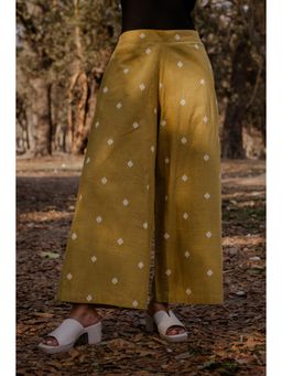 EARTHWEAR - Cotton Mustard Palazzo