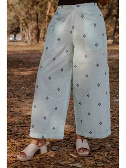 EARTHWEAR - Cotton Blue Palazzo