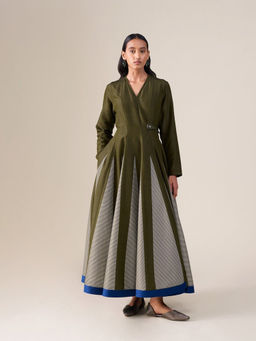 AMPM - Women Olive Asma Dress