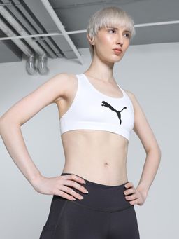 Puma - 4 Keeps Women's White Sports Bra