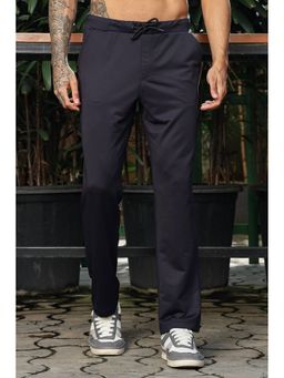 ONE SKY - Men Black Solid Trackpants