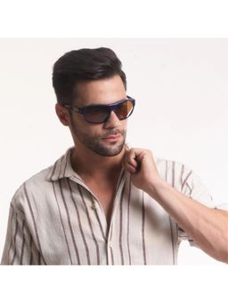 Vintage - Perspective X16 Col 206 Unisex Solid Sunglass - Brown (62)