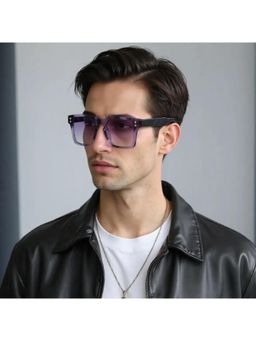 TED SMITH - Unisex Grey Graded Premium Italian Acetate Sunglasses with Polarized Lenses