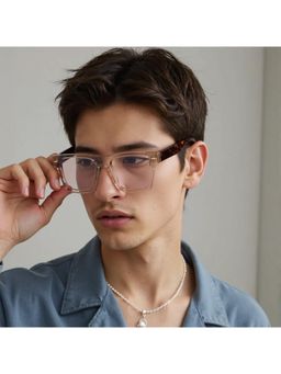 TED SMITH - Unisex Light Brown Premium Italian Acetate Sunglasses with Polarized Lenses