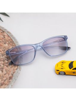 TED SMITH - Unisex Grey Graded Premium Italian Tr90 Sunglasses with Polarized Lenses