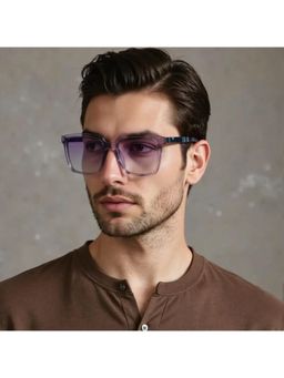 TED SMITH - Unisex Grey Graded Premium Italian Acetate Sunglasses with Polarized Lenses