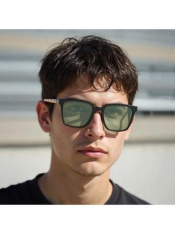 TED SMITH - Unisex Candy Green Premium Italian Acetate Sunglasses with Polarized Lenses