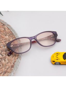 TED SMITH - Women Light Brown Premium Italian Acetate Sunglasses with Polarized Lenses