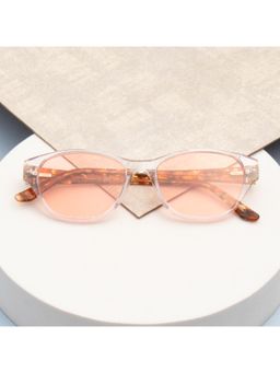 TED SMITH - Women Pink Premium Italian Acetate Sunglasses with Polarized Lenses