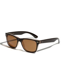 Vintage - Wayfare Saga Col 206 Unisex Solid Sunglass - Brown (53)