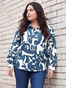 max - Beige Printed Full Sleeves Regular Shirt