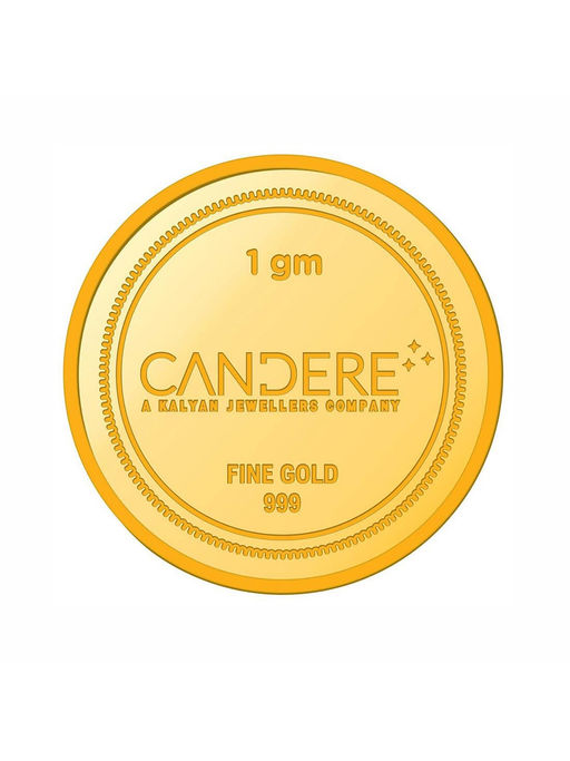 Buy Candere by Kalyan Jewellers 24K-999 Ganesh gm Yellow Gold