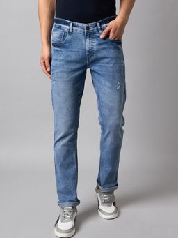 Club York - Blue Solid Jean