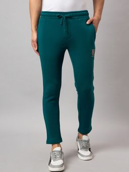 Club York - Green Solid Track Pant