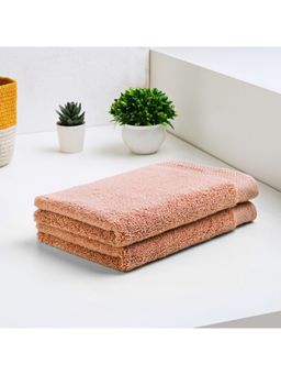 SPACES - Luxury Egyptian Cotton Hand Towel-Rose Tan (M)
