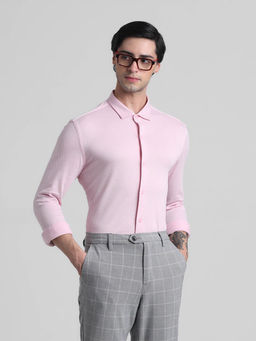Jack & Jones - Pink Slim Fit Shirt
