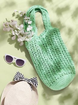 Magic Needles - Green Detailing Market Bag