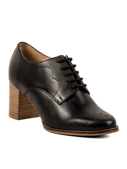 Vanilla Moon - Women Black Pointed Toe Derbies