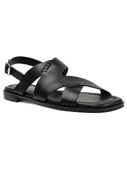 Vanilla Moon - Women Black Square Toe Sandals