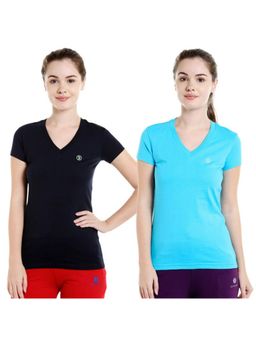 Bodycare - Bodyactive Pack Of 2 Women'S Tshirt - Multi-Color