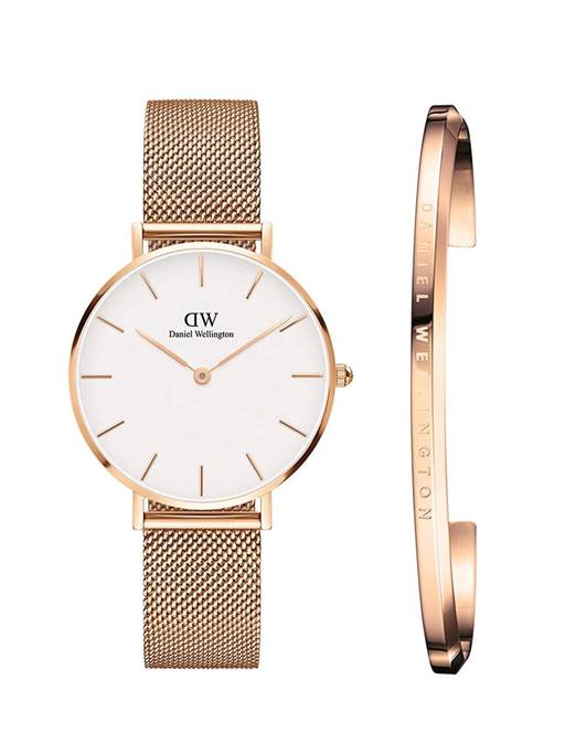 Buy Daniel Wellington Petite Melrose & Classic Bracelet  display picture 3