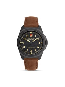 Swiss Military Hanowa - FIELDMASTER Black Round Dial Analogue Watch - SMWGA0003940 (M)