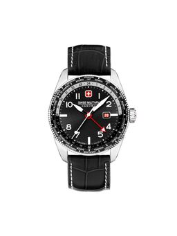 Swiss Military Hanowa - HAWK EYE Black Round Dial Analogue Watch - SMWGB0000504 (M)