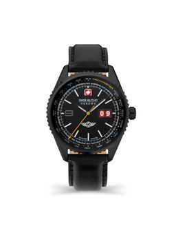 Swiss Military Hanowa - AFTERBURN Black Round Dial Analogue Watch - SMWGB2101030 (M)