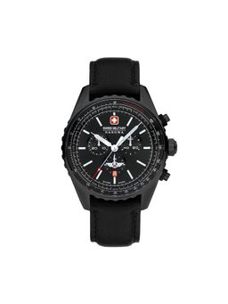 Swiss Military Hanowa - AFTERBURN CHRONO Black Dial Chronograph Watch - SMWGC0000330 (M)