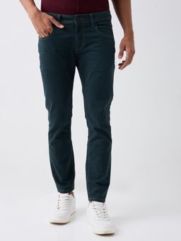 Spykar - Blue Mid Rise Slim Fit Casual Jeans