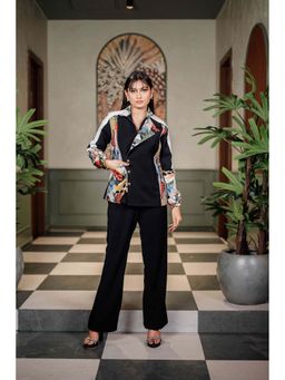Sainy Garg Couture - Midnight Muse Black Top
