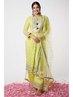 Gopi Vaid - Noor Gather Tunic (Set of 3)