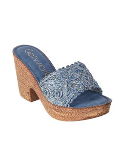 Catwalk - Women Blue Block Heels