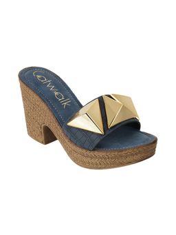 Catwalk - Women Blue Block Heels