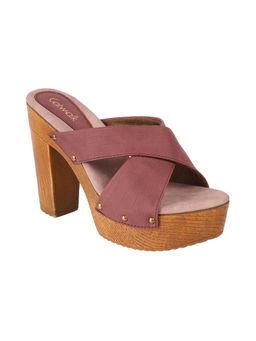 Catwalk - Women Maroon Block Heels