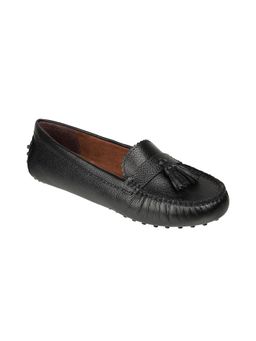 Catwalk - Women Black Moccasins
