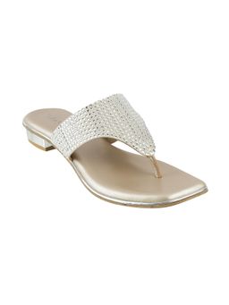 Catwalk - Women Gold Flats