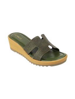 Catwalk - Women Green Wedges Heels
