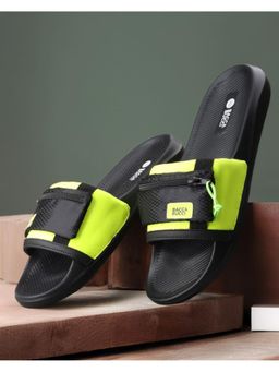 Bacca Bucci - Stash Slide for Men Black Sliders